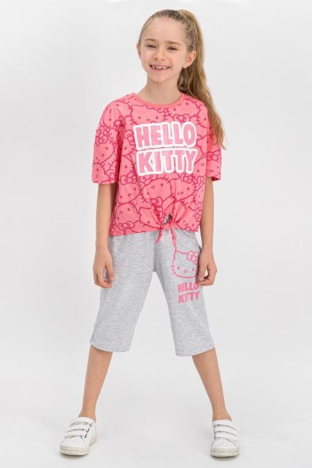 RolyPoly Hello Kitty qızlar üçün pijama L1108