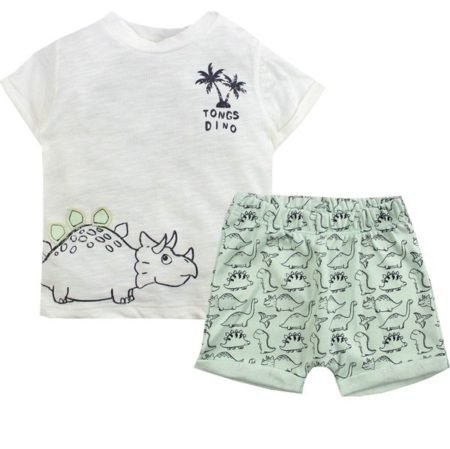 Tongs baby 2603 dino shorts with a blouse