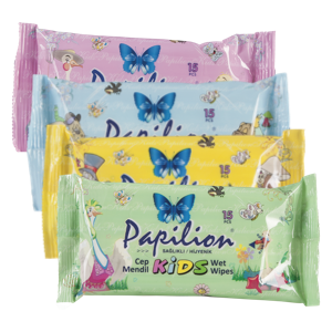 Влажные салфетки Papilion 15 шт