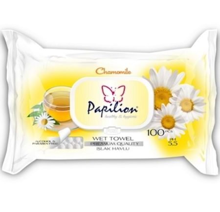 Влажные салфетки Papilion 100 шт