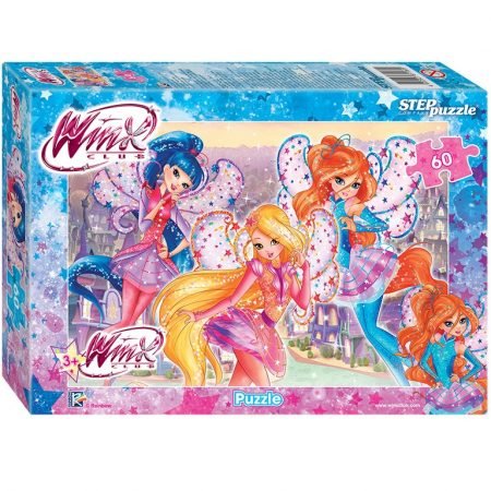 Step Puzzle «Winx», 60 элементов (33х23 см)