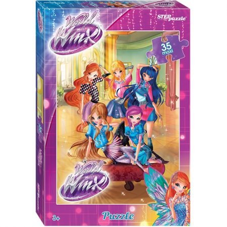 Step Puzzle “Winx”, 35 element (68×48 sm)