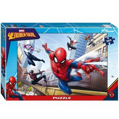 Step Puzzle «Человек-паук», 360 элемента (50×34,5 см)