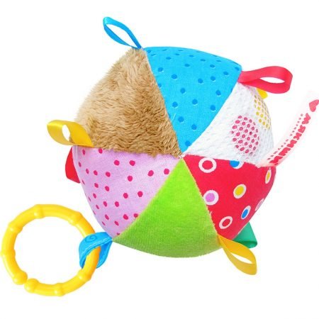 Pendant toy Myakishi “Ball with loops”, size 90x90x90 mm