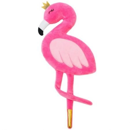 Warmer toy Myakishi “Doctor Myakish – Flamingo “(with cherry pits), size 200x290x50 mm