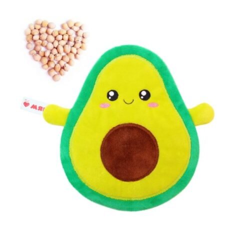 Warmer toy Myakishi “Doctor Myakish – Avocado “(with cherry pits), size 200x290x50 mm