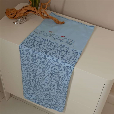 Caramell BTE5419 Blanket blue 85х90 sm