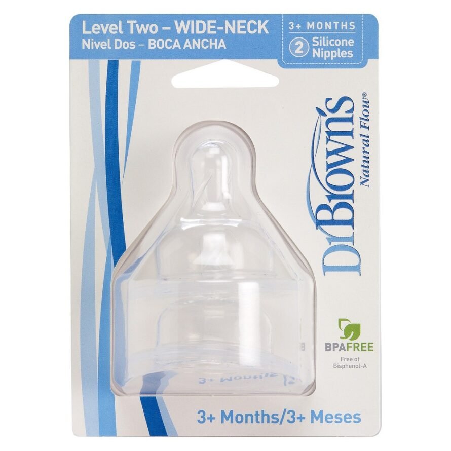 Dr Brown’s Options+ Wide-Neck Level-2