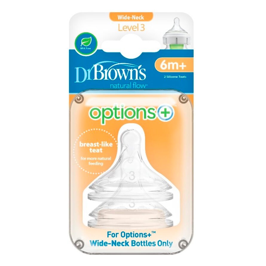 Dr Brown’s Options+ Wide-Neck Level-3