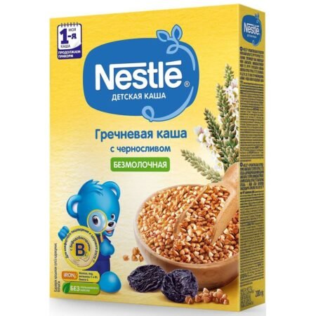 Каша Nestle безмолочная гречневая с черносливом с 4 месяцев 200 г