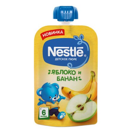 Пюре Nestle Персик, 4 месяцев 90 г