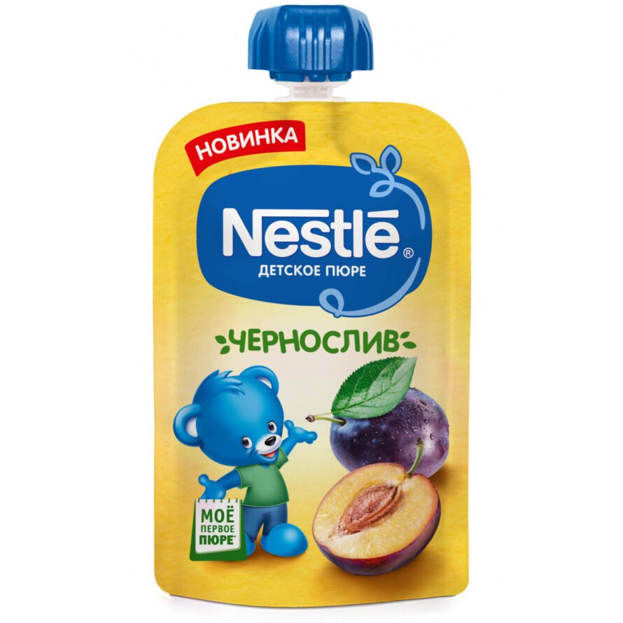 Пюре Nestle Чернослив, 4 месяцев 90 г