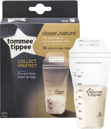 Пакеты для хранения грудного молока Tommee Tippee Closer to Nature 36 шт