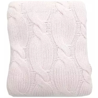 Caramell 5460 Baby blanket knitted pink 90*100sm