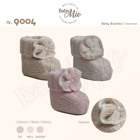 Baby Mio 9004 baby booties (0-3 months)