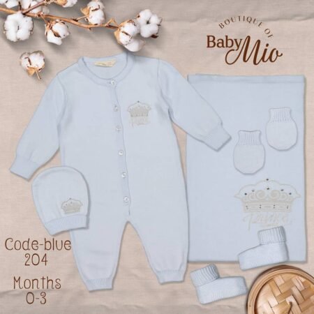 Baby Mio 204 Newborn Set 5 Piece (0-3 months)