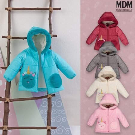MiDiMOD 20814 куртка для девочек 1-5 лет