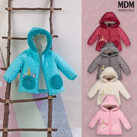 MiDiMOD 20814 jacket for girls 1-5 years