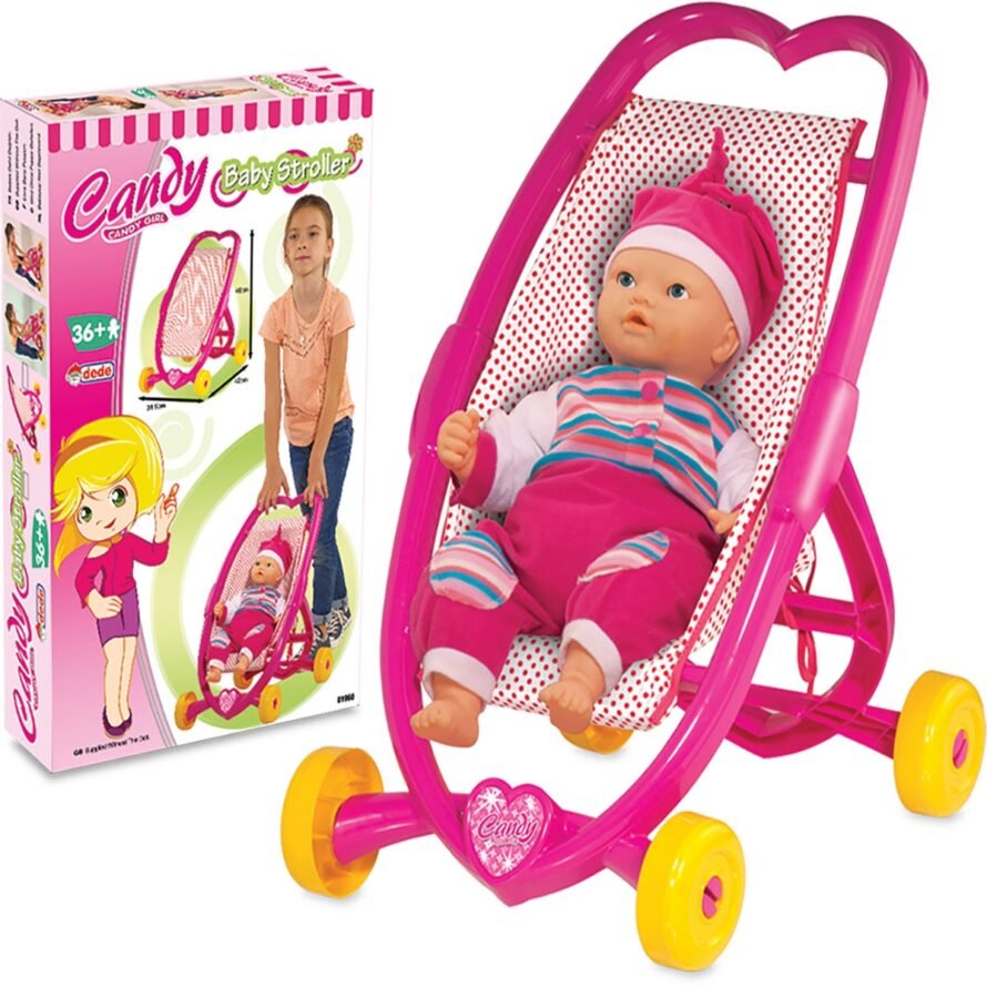 Dede Candy&Ken kukla arabası