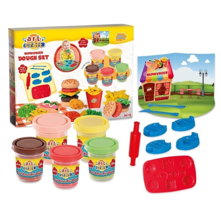 Art Craft Plasticine set with accessories