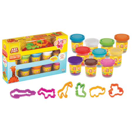 Art Craft Plasticine set with accessories