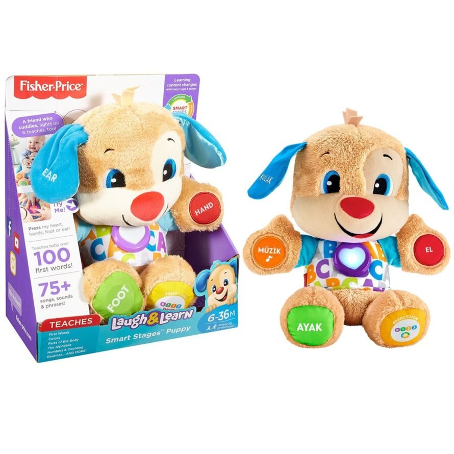 Fisher-Price интерактивная игрушка собачка