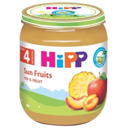 Hipp пюре Hipp Sun Fruits с 4 месяцев, 125 г