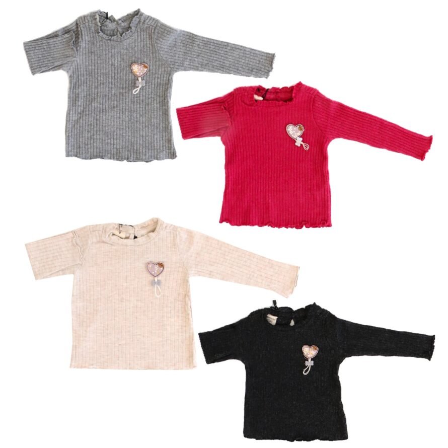 Divonette 4126 pullover with a heart
