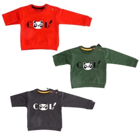 Divonette 4300-1 embroidered sweatshirt panda