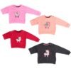 Divonette 4077 embroidered sweatshirt unicorn