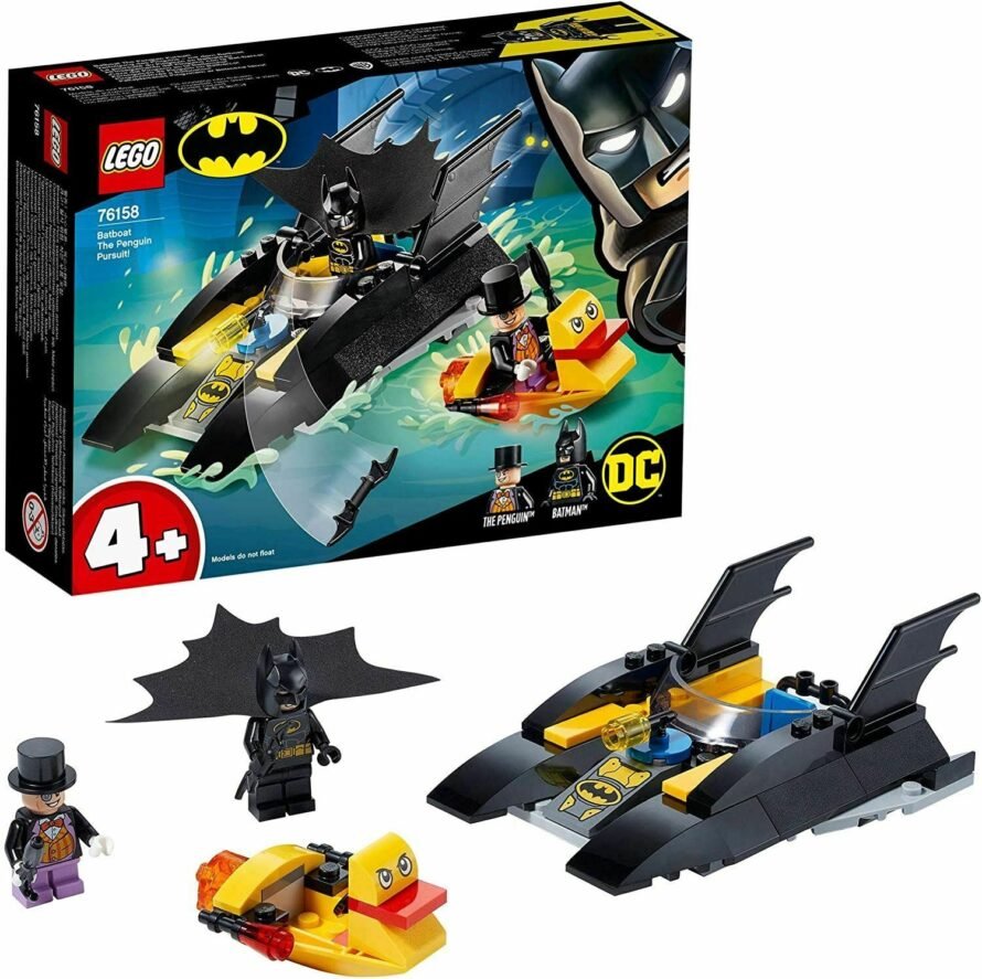 Lego DC Comics Super Heroes 76158 Погоня за Пингвином на Бэткатере