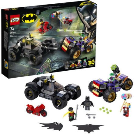 Lego DC Comics Super Heroes 76159 Побег Джокера на трицикле