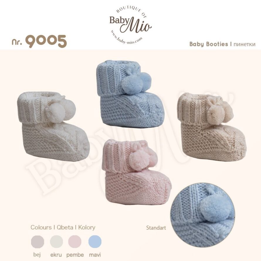 Baby Mio 9005 uşaq çəkmələri (0-3 ay)
