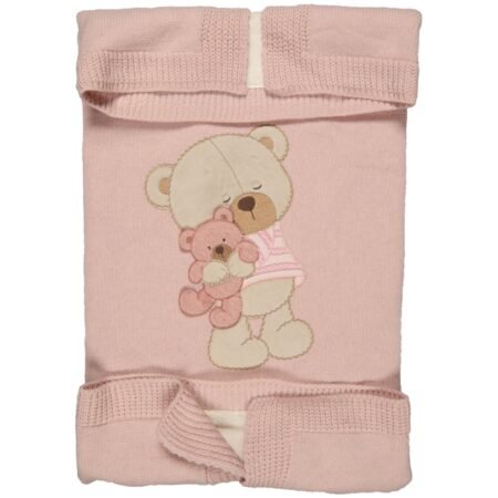 Mini damla 44482 blanket pink