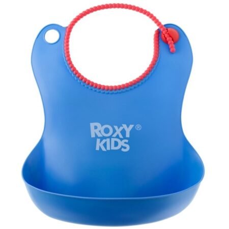 Roxy kids Soft bib with pocket and clasp