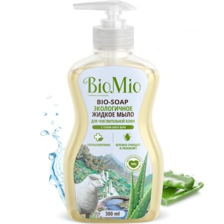 BioMio Liquid soap with aloe vera gel 300 мл