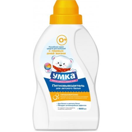 “Umka” Liquid stain remover, for baby clothes, 500 grams