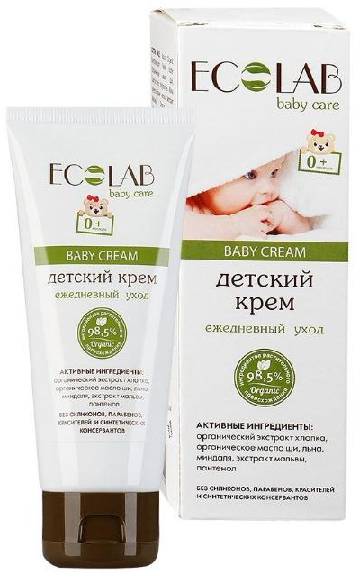 Ecolab Детский крем  «Ежедневный уход», 100 мл