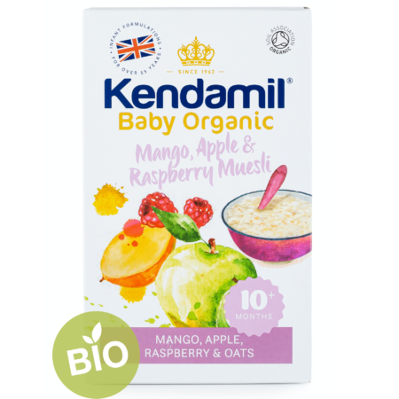 Kendamil manqo, alma, moruq ilə müsli sıyığı 10 ay 150 qr