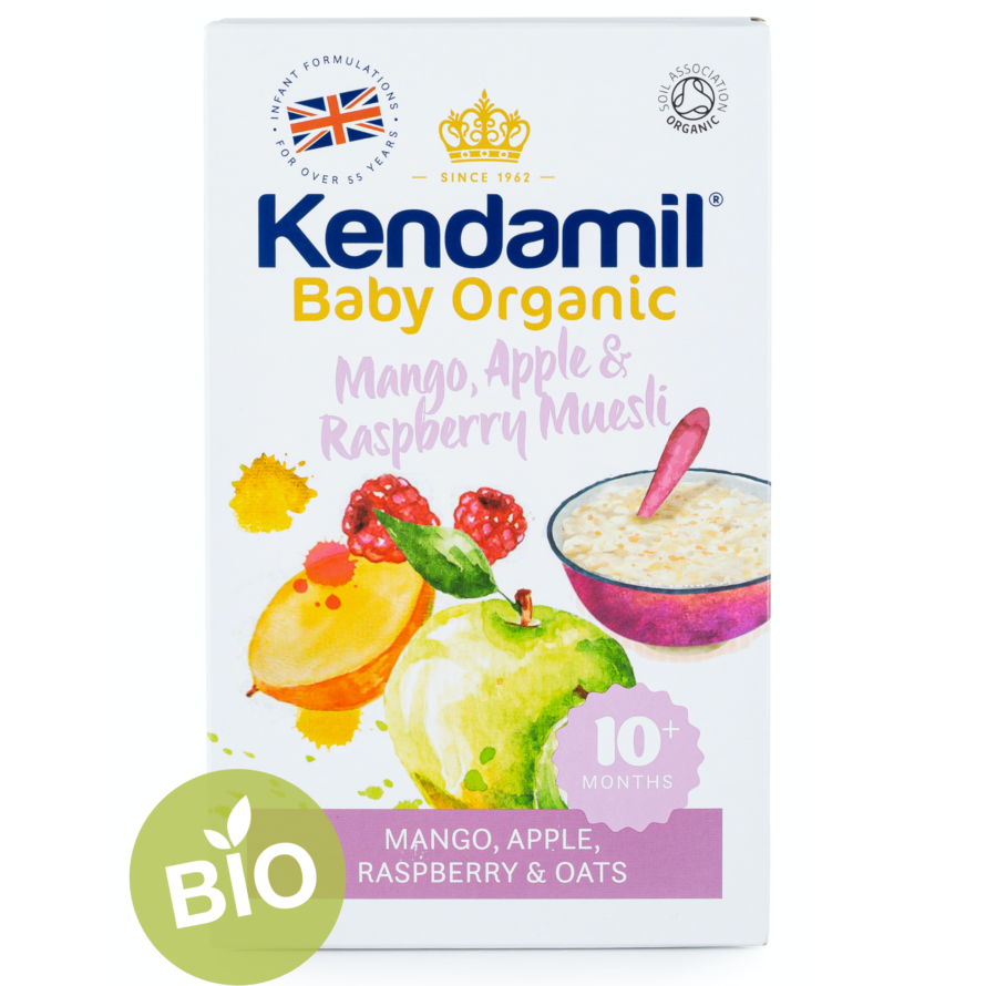 Kendamil manqo, alma, moruq ilə müsli sıyığı 10 ay 150 qr