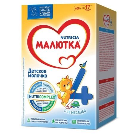 Смесь Малютка (Nutricia) 4, с 18 месяцев, 600 г