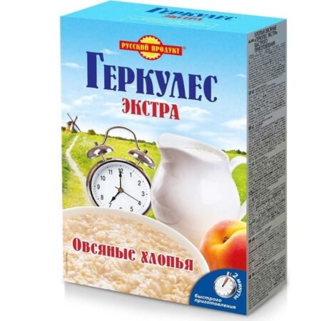 Русский Продукт Геркулес Экстра хлопья овсяные, с 1 года, 350 г