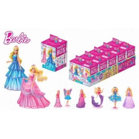 Sweet Box «Barbie» Surprise oyuncaqr ilə marmelad, 10 qr