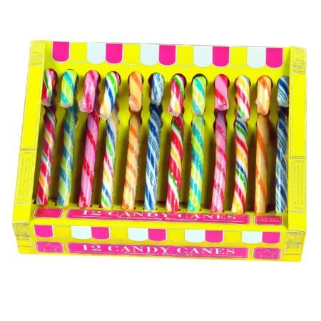 Candy canes goût fruits x 12 pièces 170 g