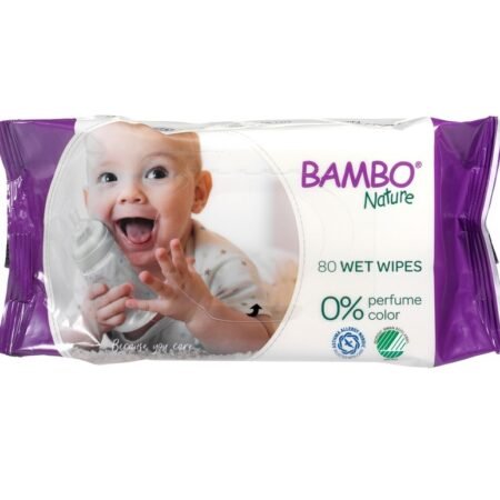 Wet wipes for children Bambo Nature 80 pcs.