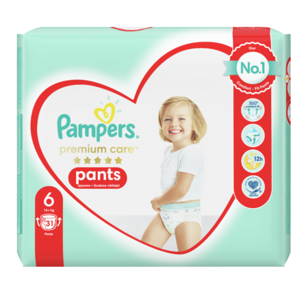 Pants Pampers Premium 6 (15+ kg) 18 pcs.
