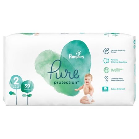 Diapers Pampers Pure Protection 2 (4-8 kg) 39 pcs.
