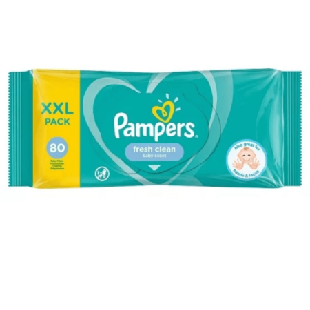 Pampers Fresh Clean Wet wipes for children 80 pcs.