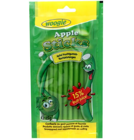 Gunz — Apple flavoured candy with filling 85 г