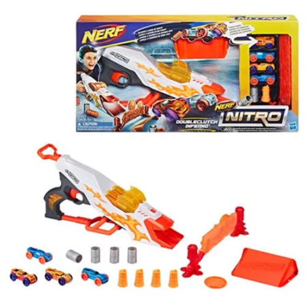Hasbro Nerf Nitro Doubleclutch Inferno